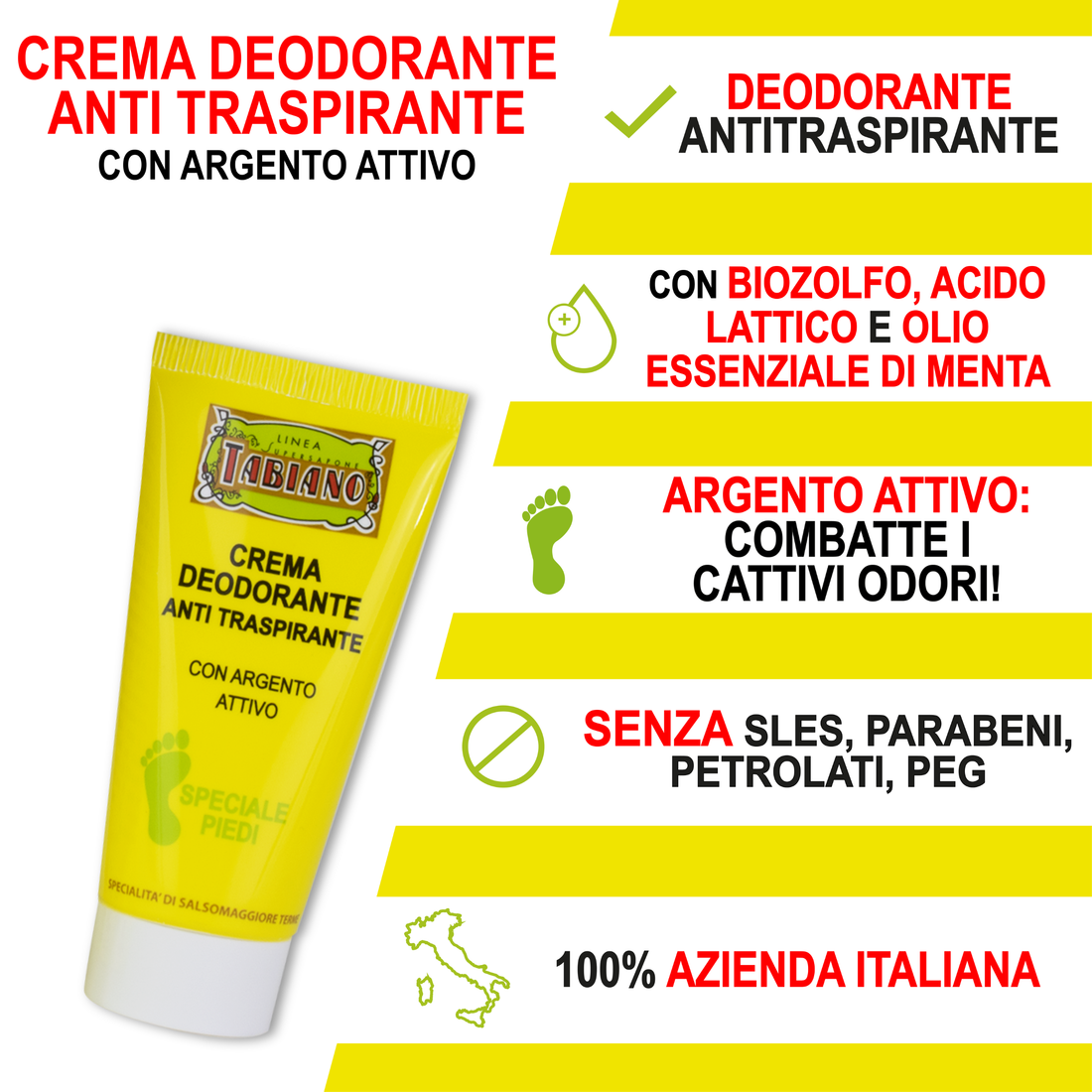 CREMA DEODORANTE ANTITRASPIRANTE
