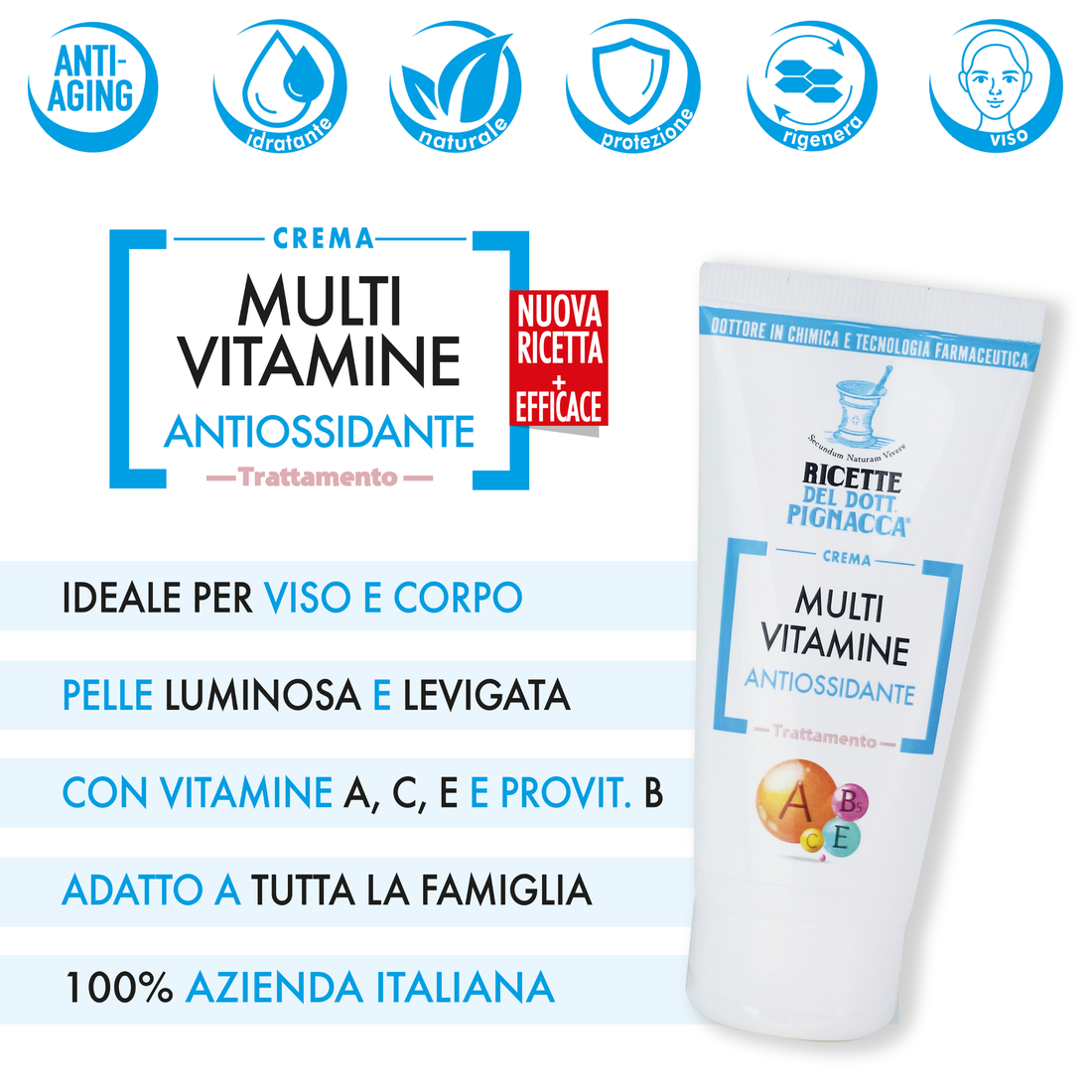 MULTI-VITAMINE CREMA ANTIOSSIDANTE