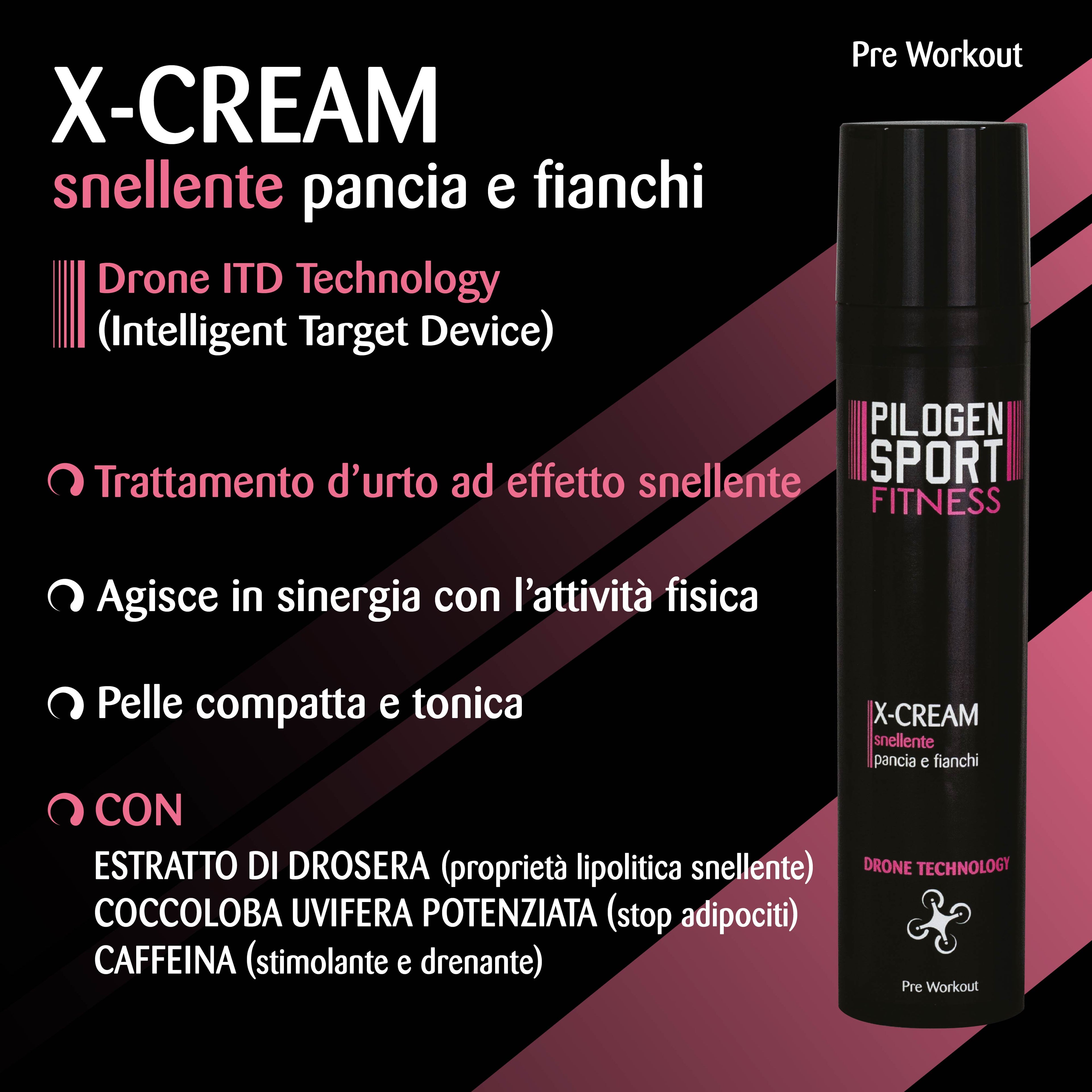 X-CREAM snellente pancia e fianchi
