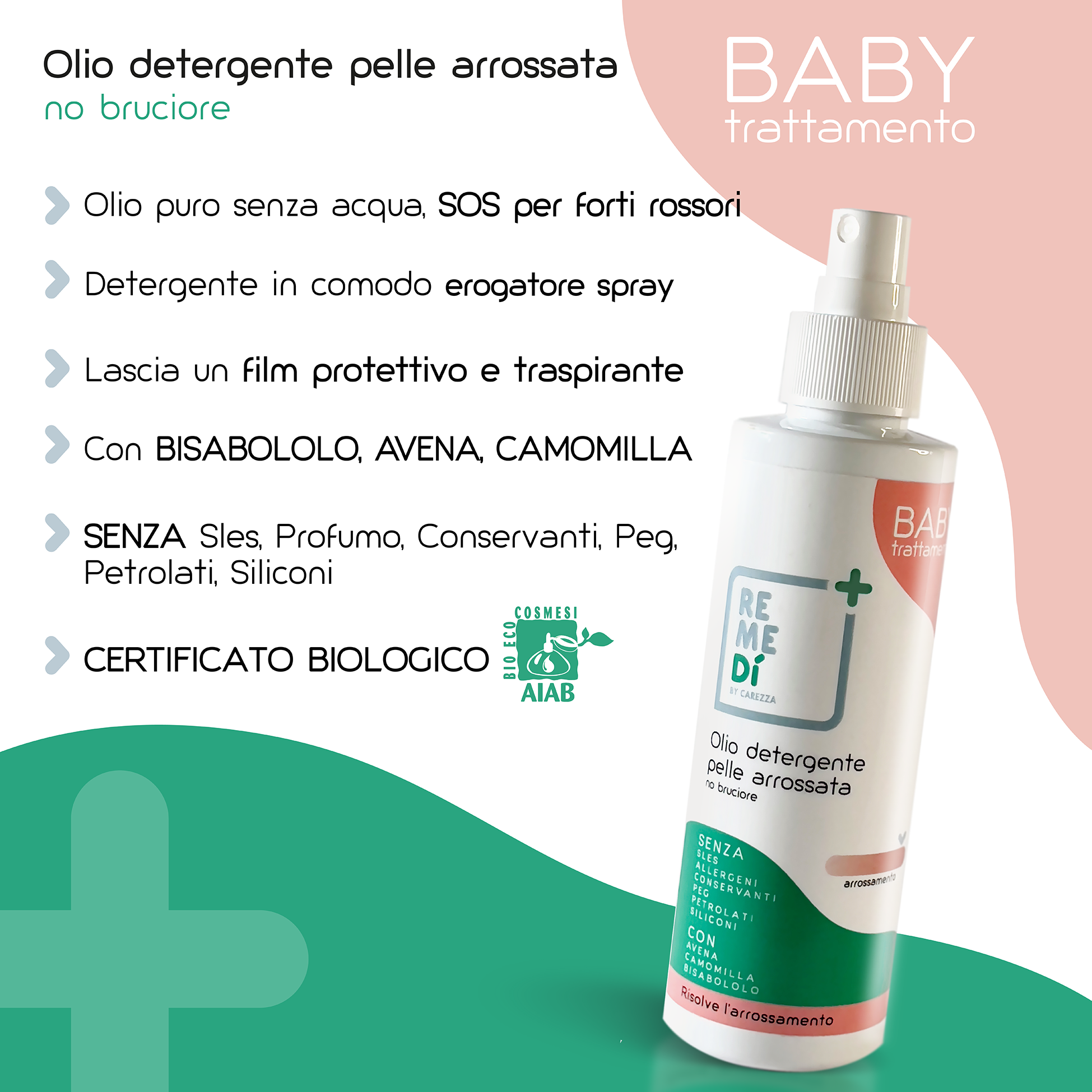 OLIO DETERGENTE PELLE ARROSSATA