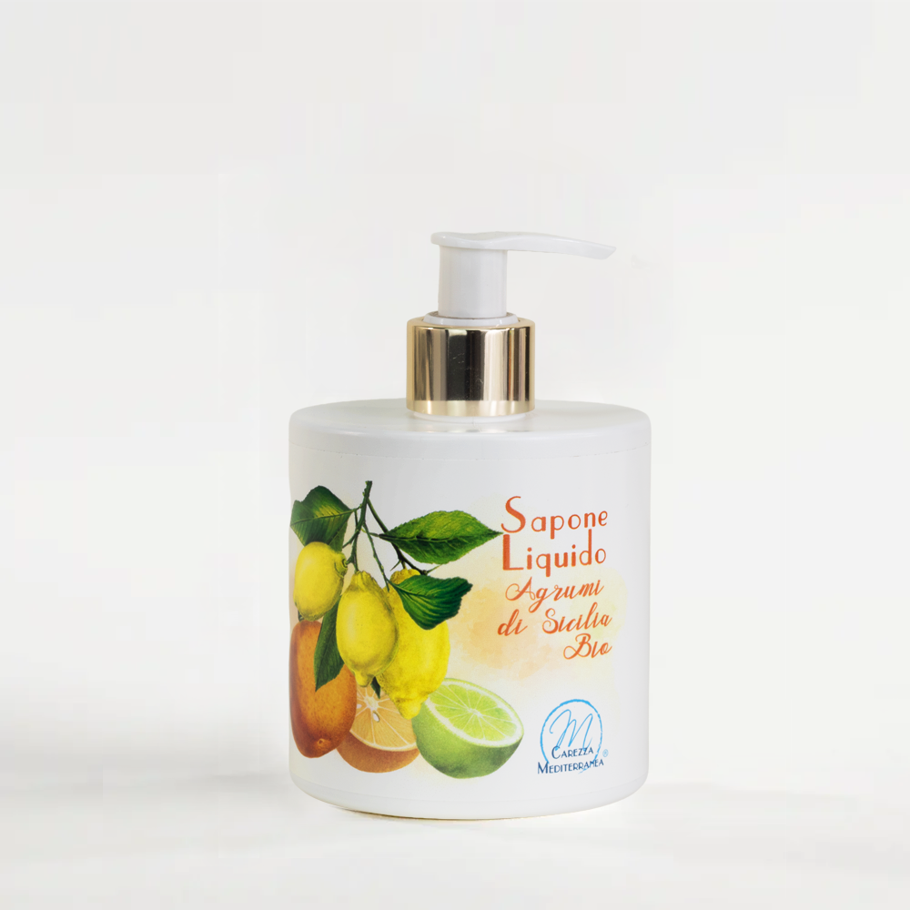 SAPONE LIQUIDO CON AGRUMI DI SICILIA