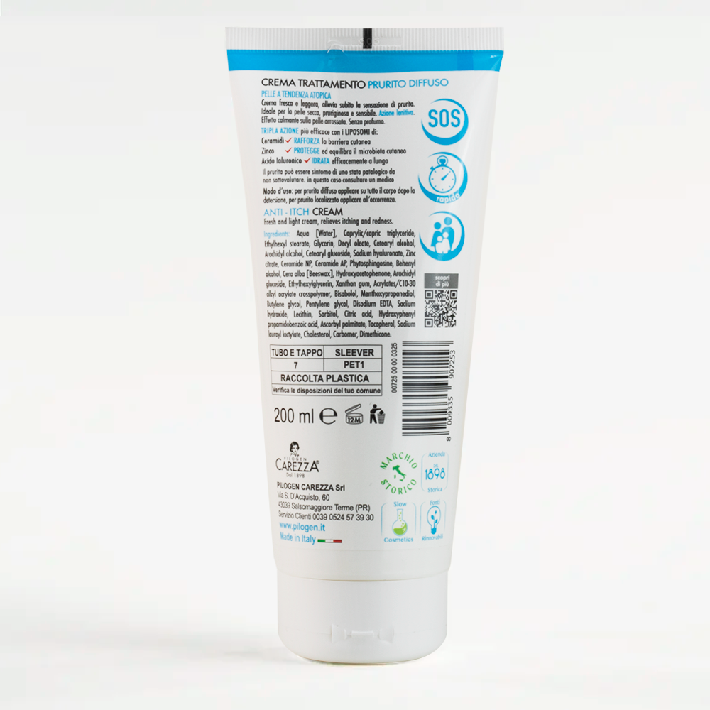 CREMA TRATTAMENTO PRURITO DIFFUSO