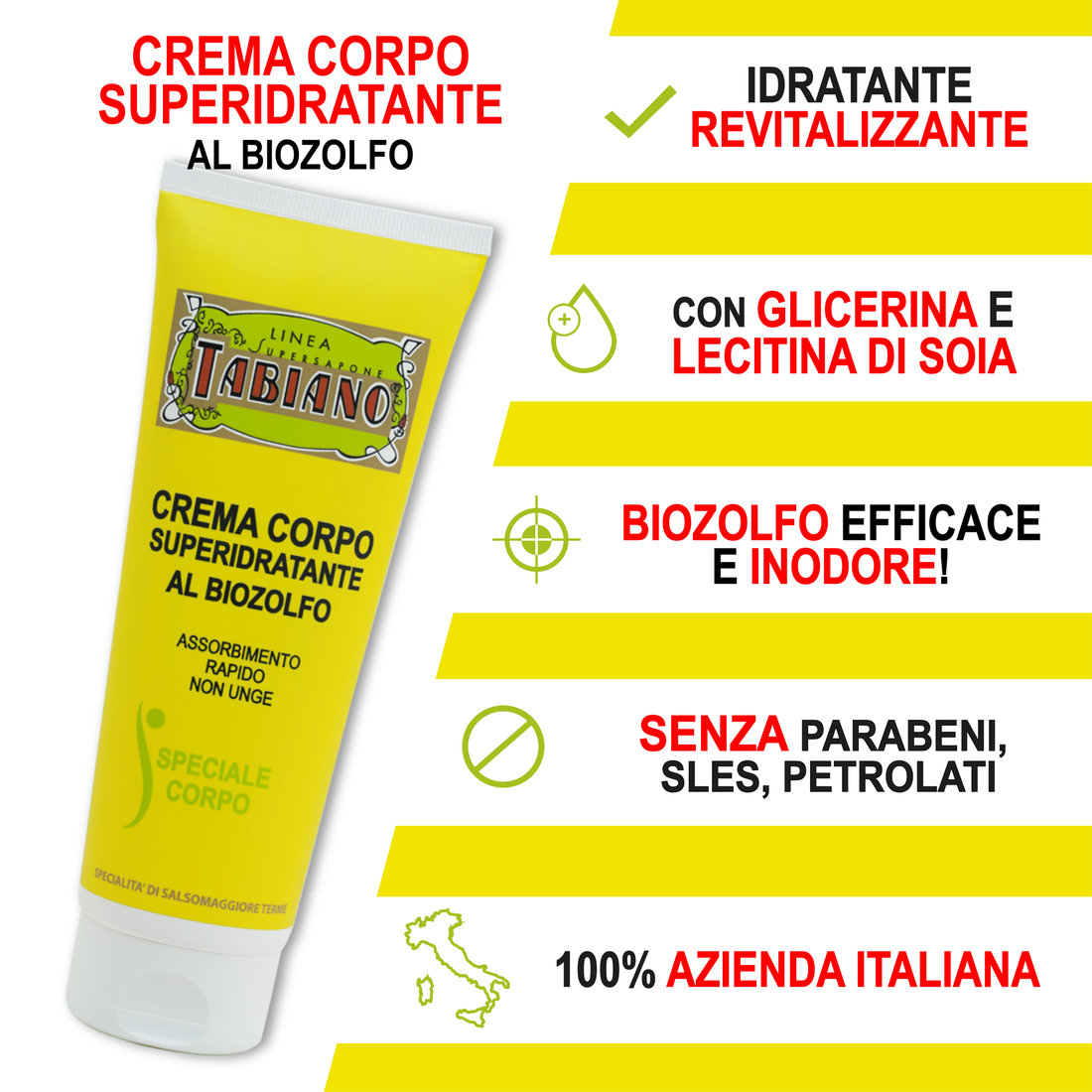 CREMA CORPO SUPERIDRATANTE AL BIOZOLFO