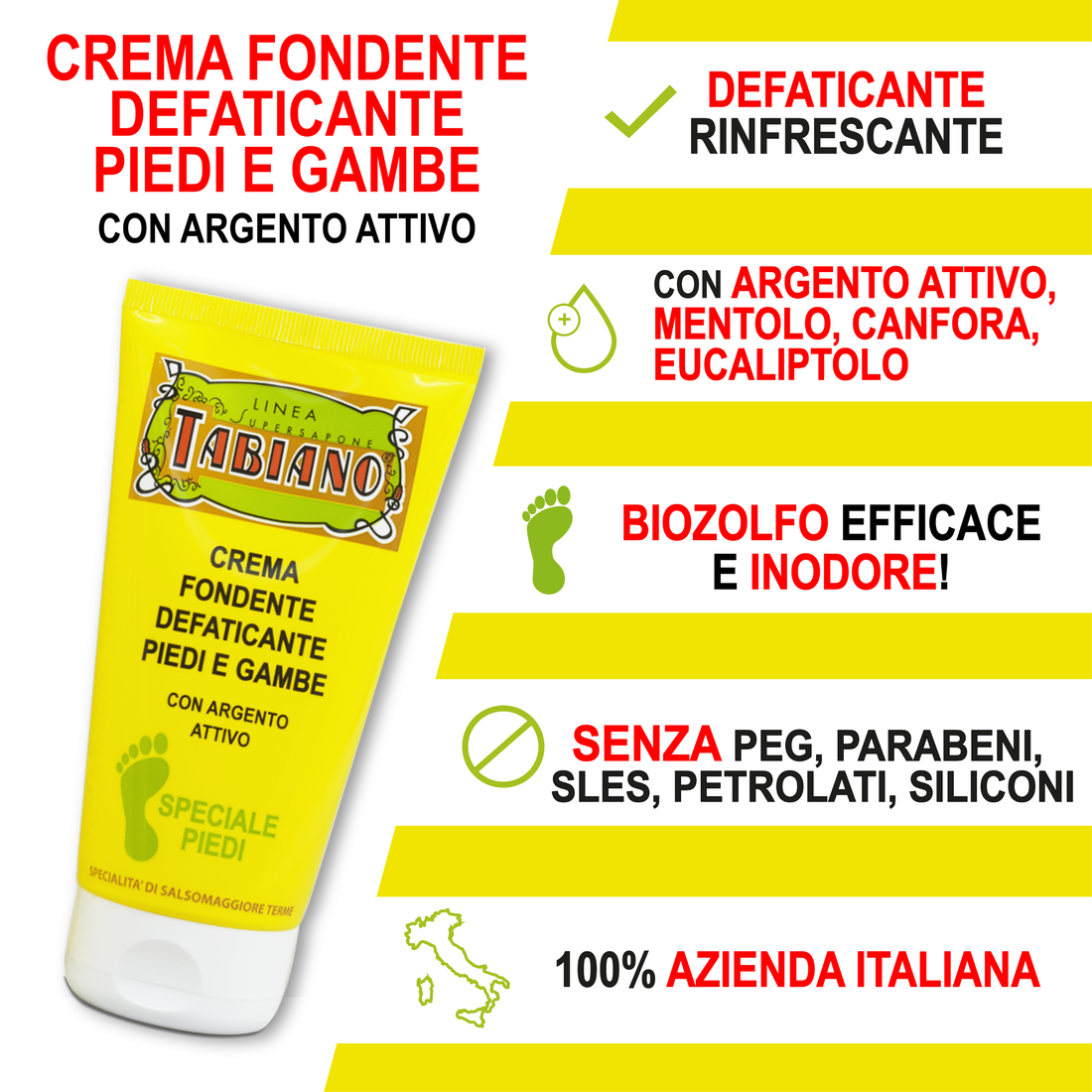CREMA FONDENTE DEFATICANTE PIEDI/GAMBE