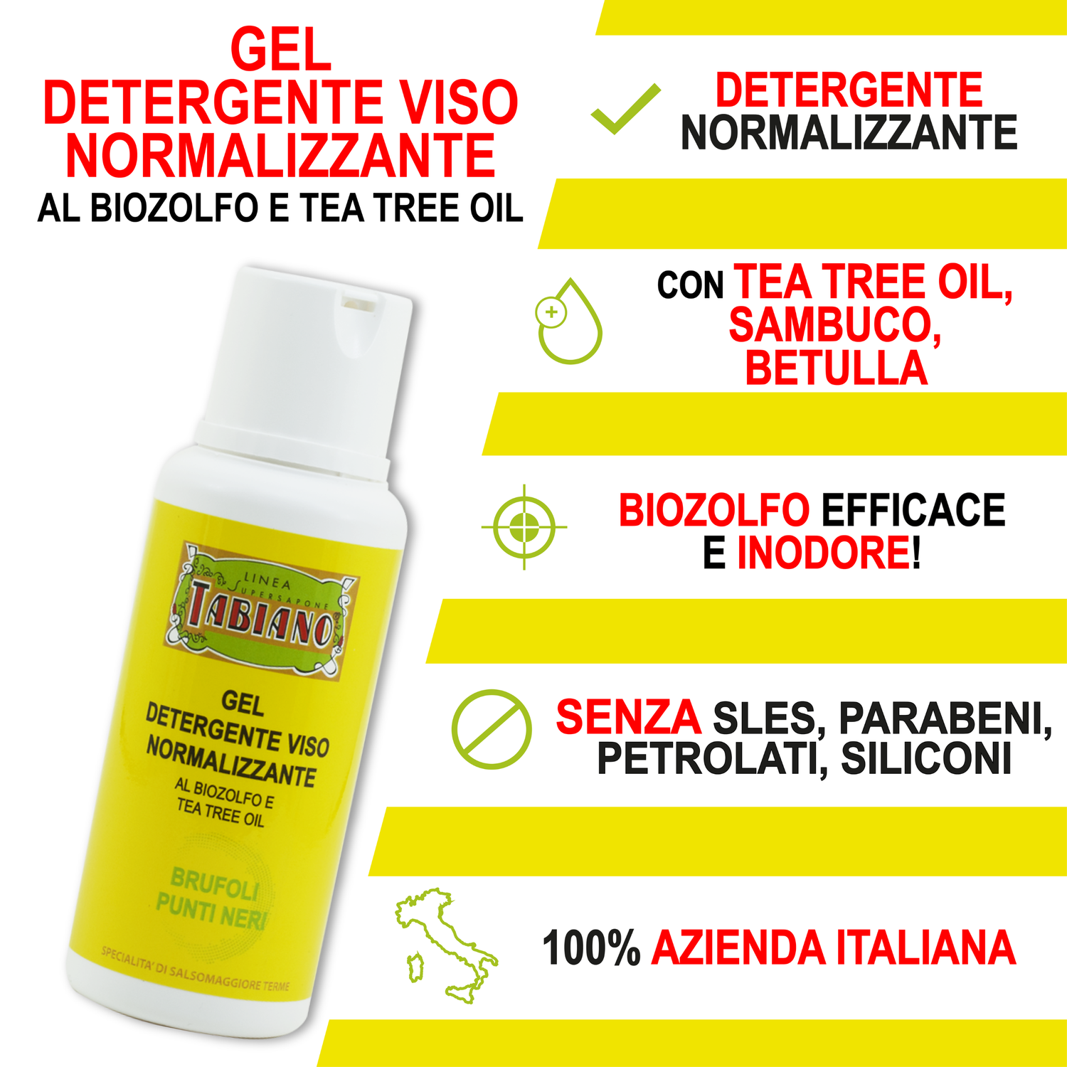 GEL DETERGENTE VISO AL BIOZOLFO