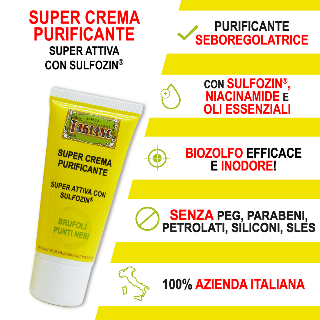 SUPER CREMA PURIFICANTE CON SULFOZIN®