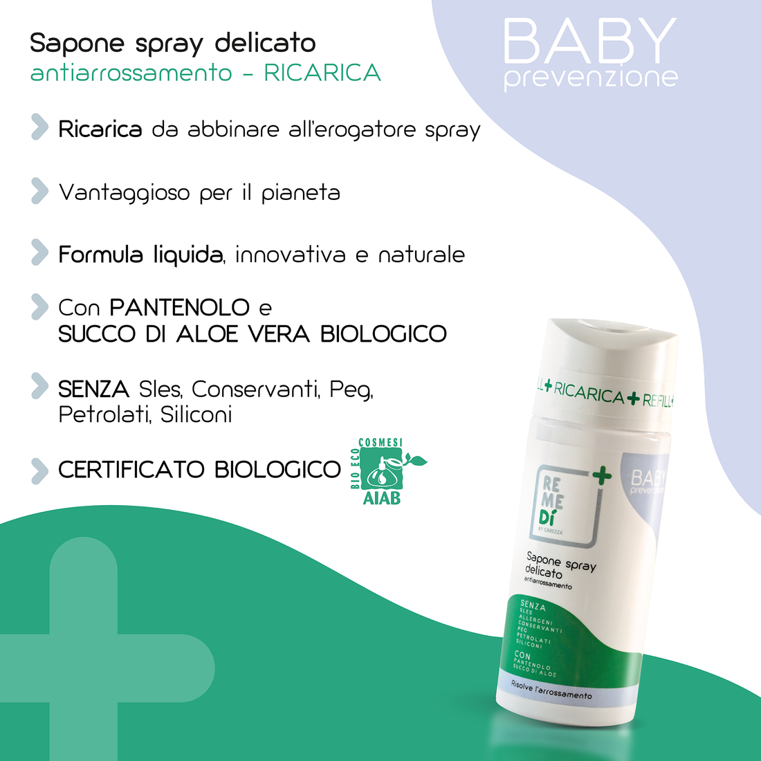 RICARICA SAPONE SPRAY DELICATO