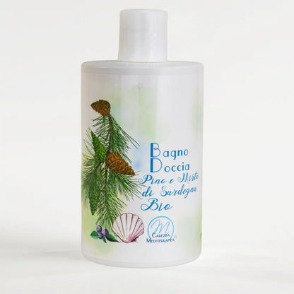 BAGNO DOCCIA AL PINO E MIRTO DI SARDEGNA