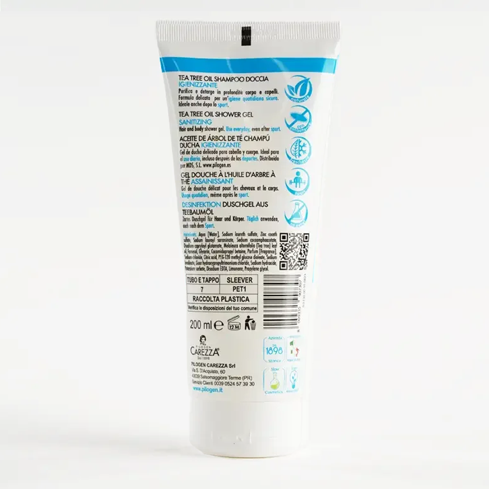 TEA TREE OIL SHAMPOO DOCCIA IGIENIZZANTE