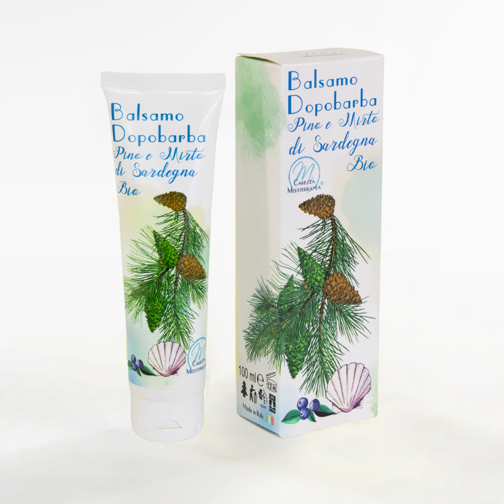 BALSAMO DOPOBARBA AL PINO E MIRTO DI SARDEGNA