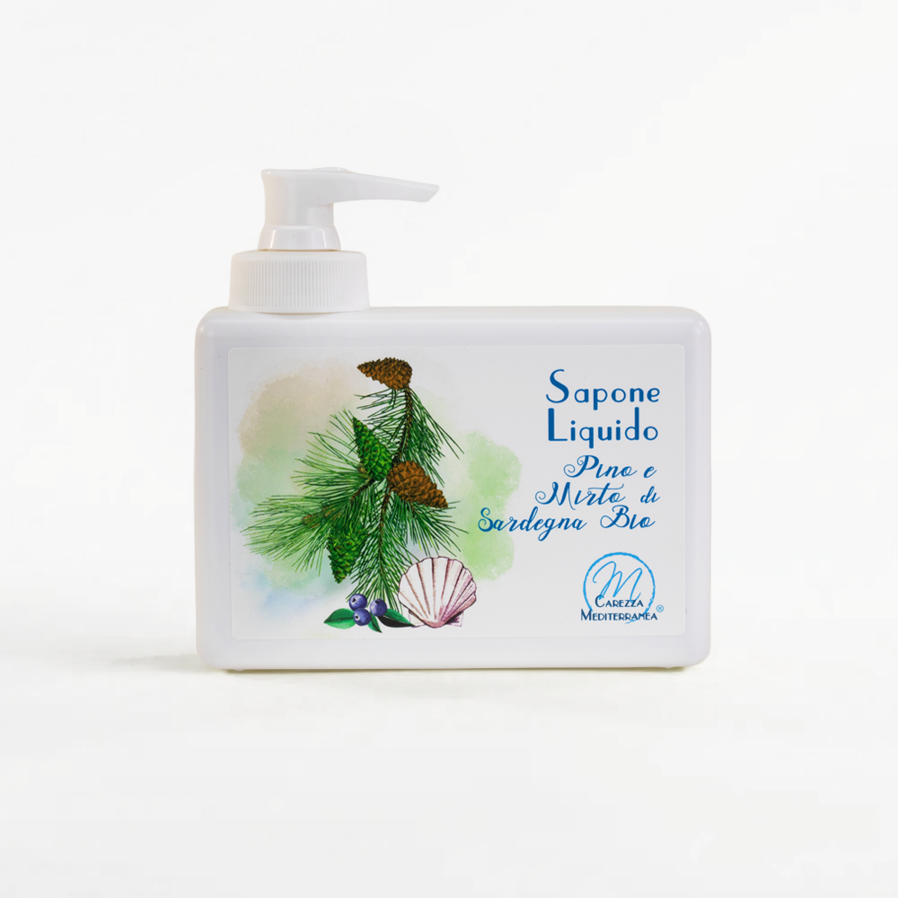 SAPONE LIQUIDO AL PINO E MIRTO DI SARDEGNA