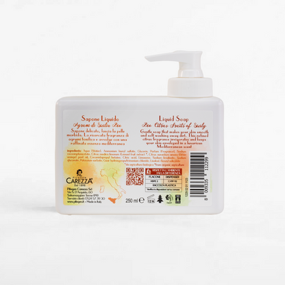 SAPONE LIQUIDO CON AGRUMI DI SICILIA