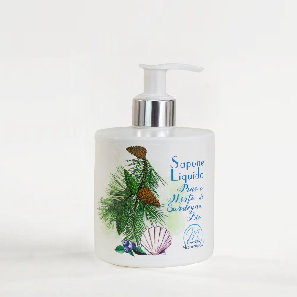 SAPONE LIQUIDO AL PINO E MIRTO DI SARDEGNA